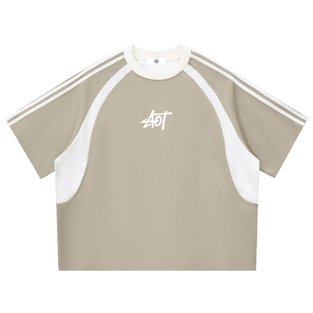 Signature Mesh Panel Tee