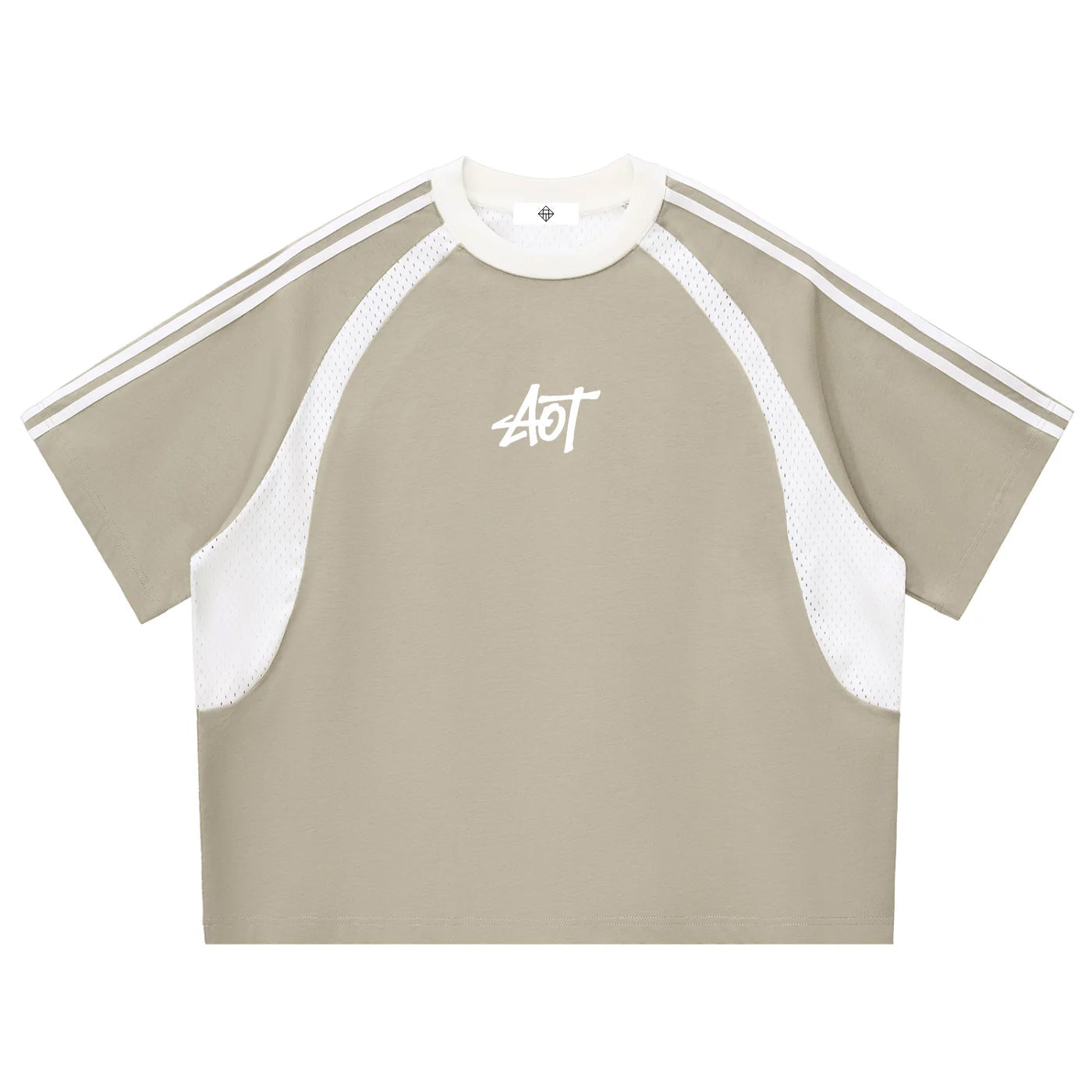 Signature Mesh Panel Tee