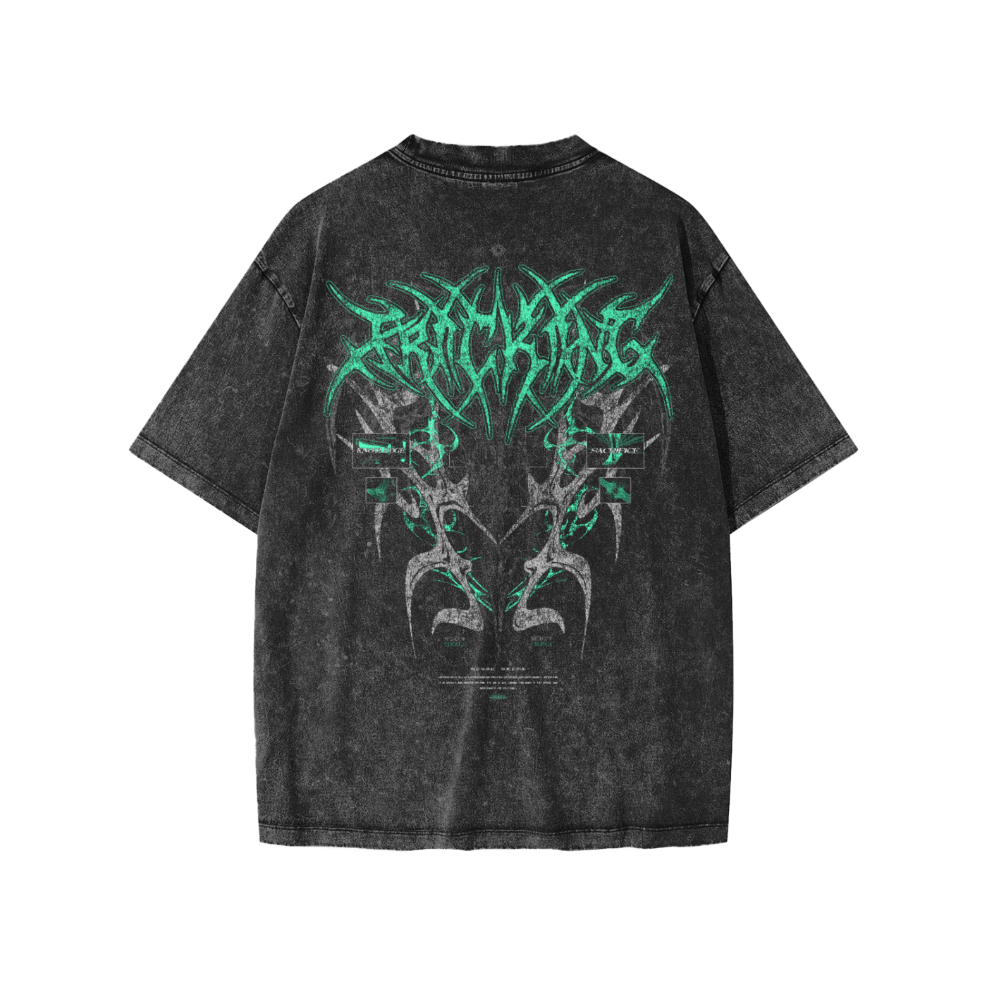 Kids Cycle of Destruction Tee | Snow Wash
