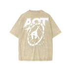 Kids No Borders Tee | Snow Wash