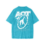 Kids No Borders Tee | Snow Wash