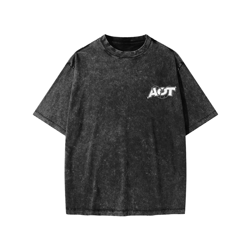 Kids No Borders Tee | Snow Wash