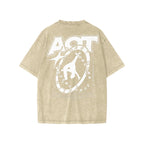 Kids No Borders Tee | Snow Wash