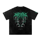 Cycle of Destruction Oversized Tee | Snow Wash