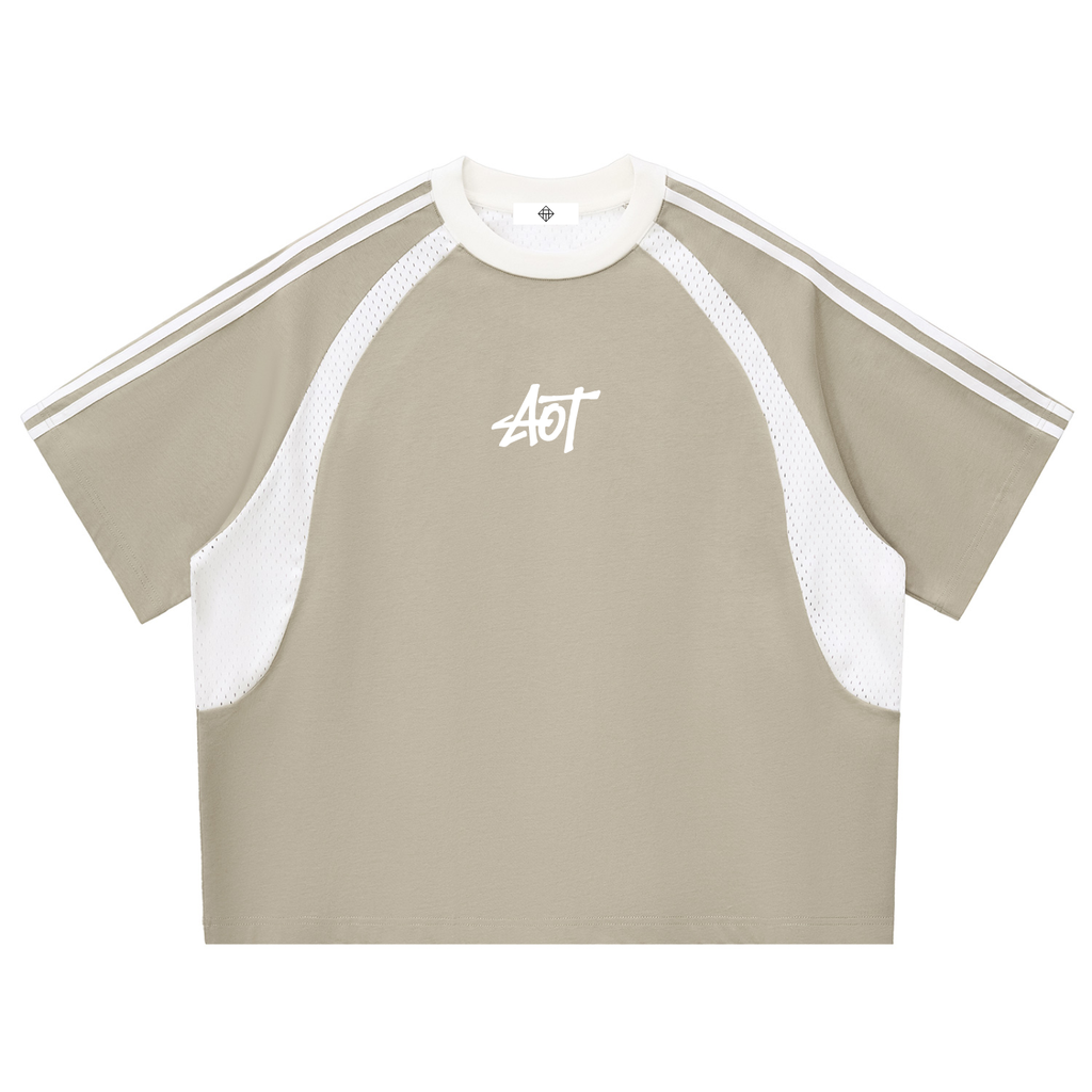 Signature Mesh Panel Tee