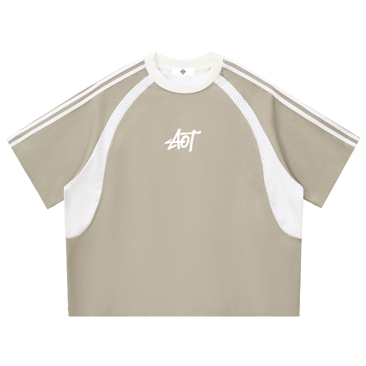 Signature Mesh Panel Tee