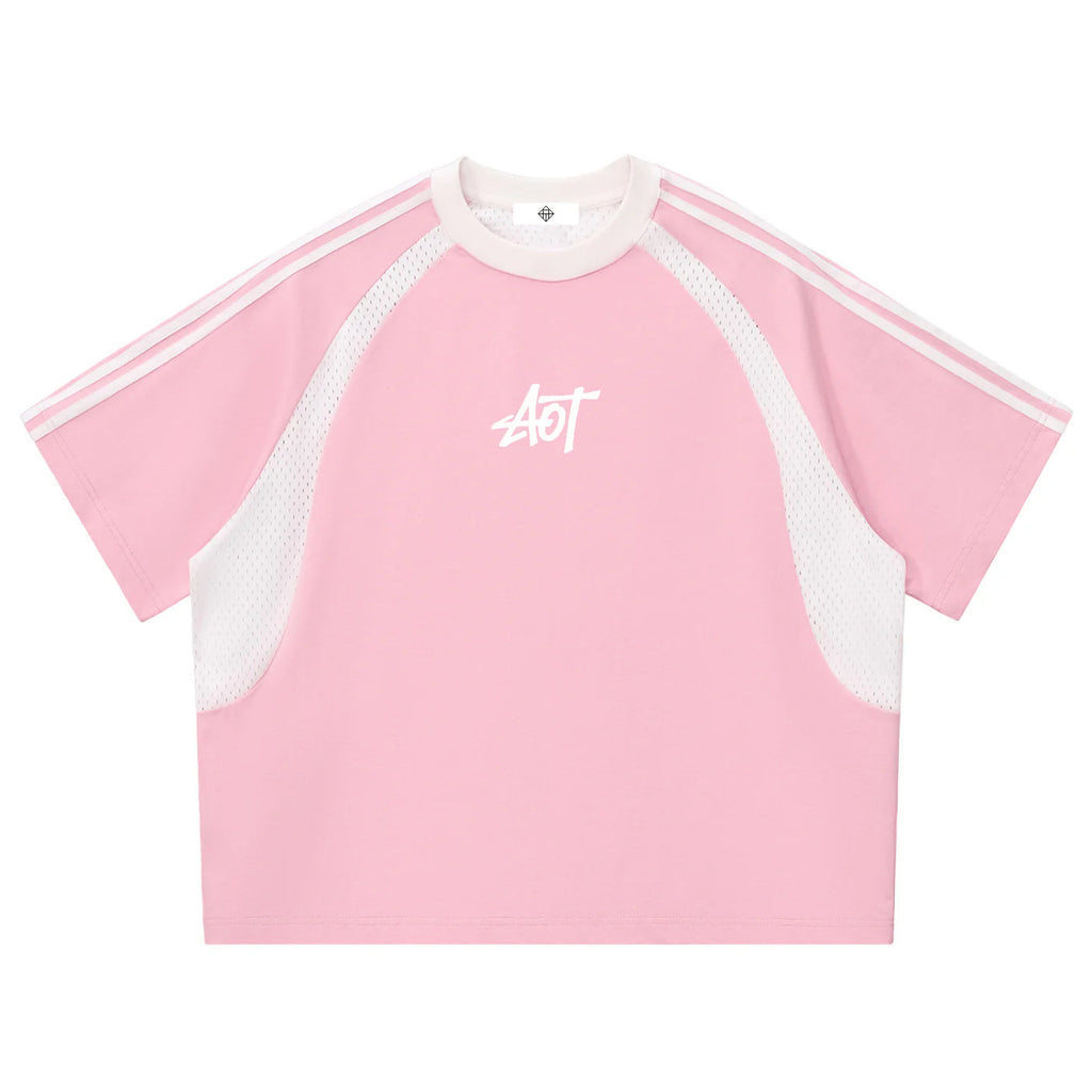 Signature Mesh Panel Tee