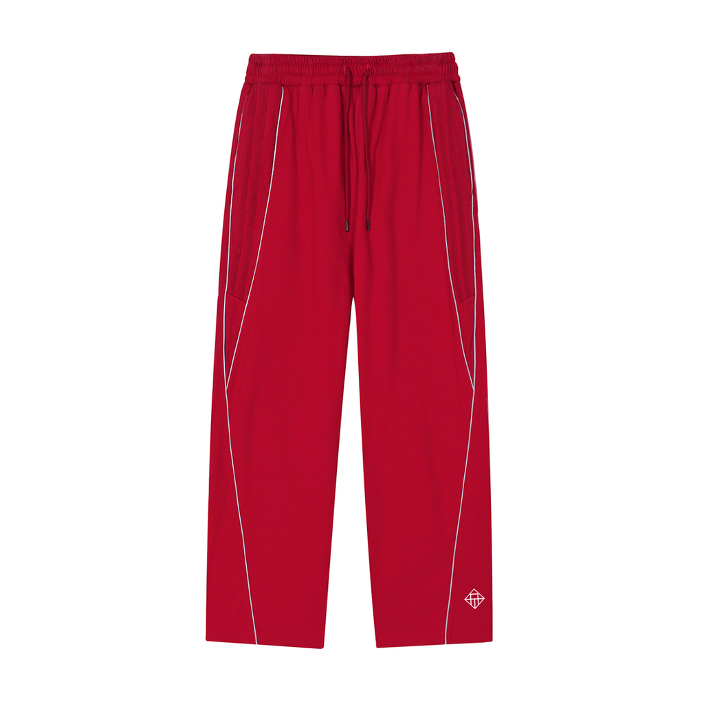 Clean Reflection Straight-Leg Sweats