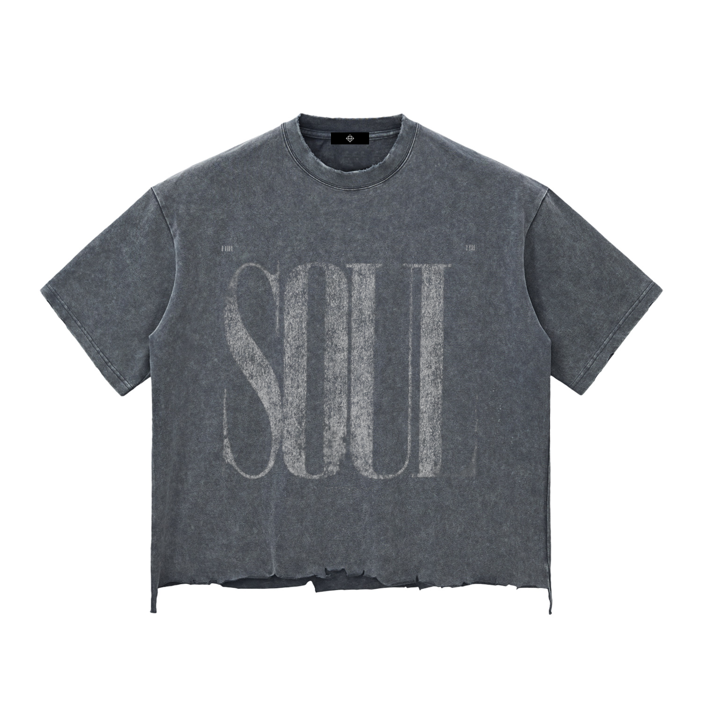 For The Soul Boxy Tee | Snow Wash