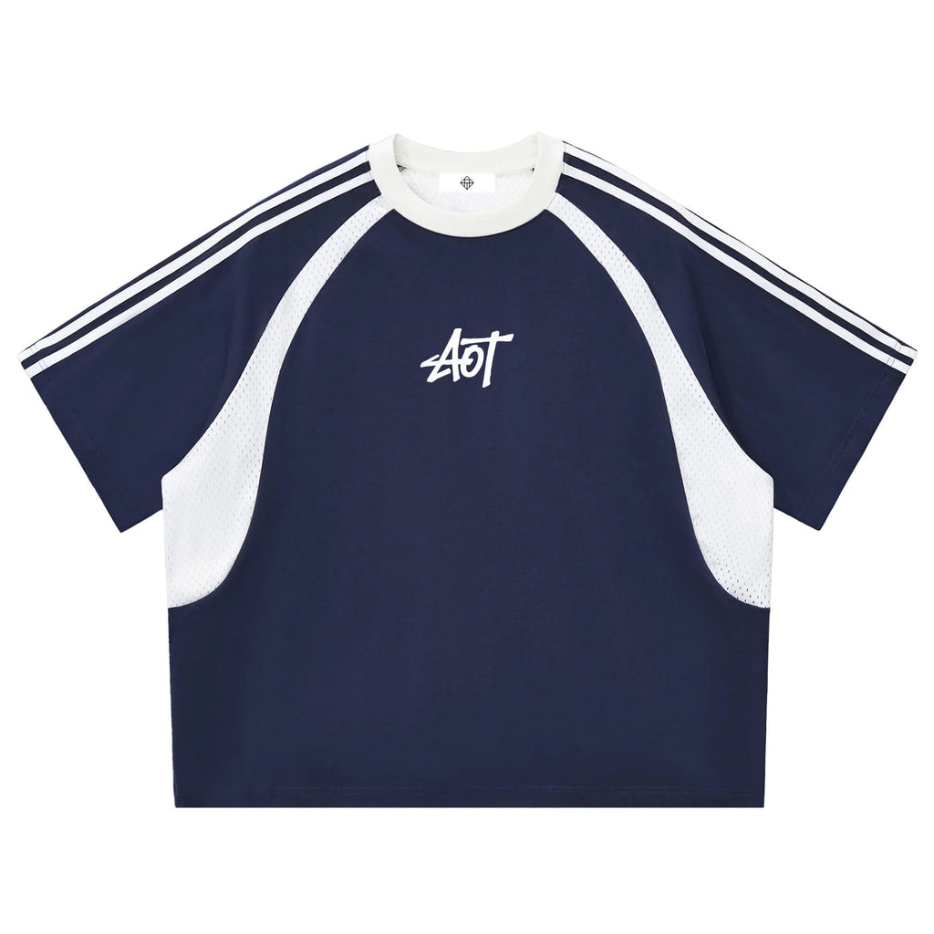 Signature Mesh Panel Tee