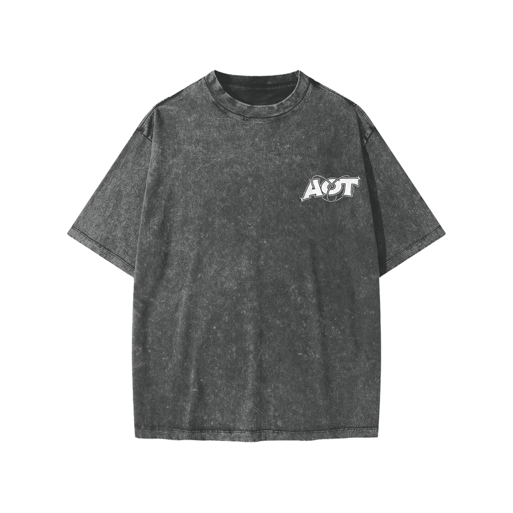 Kids No Borders Tee | Snow Wash