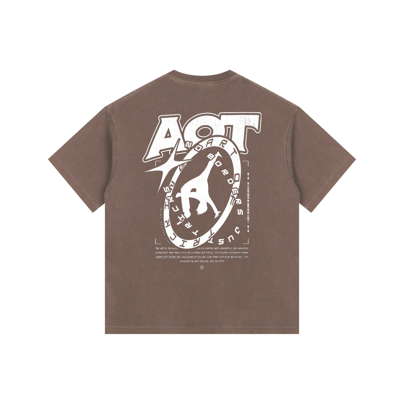 No Borders Tee | Vintage Wash