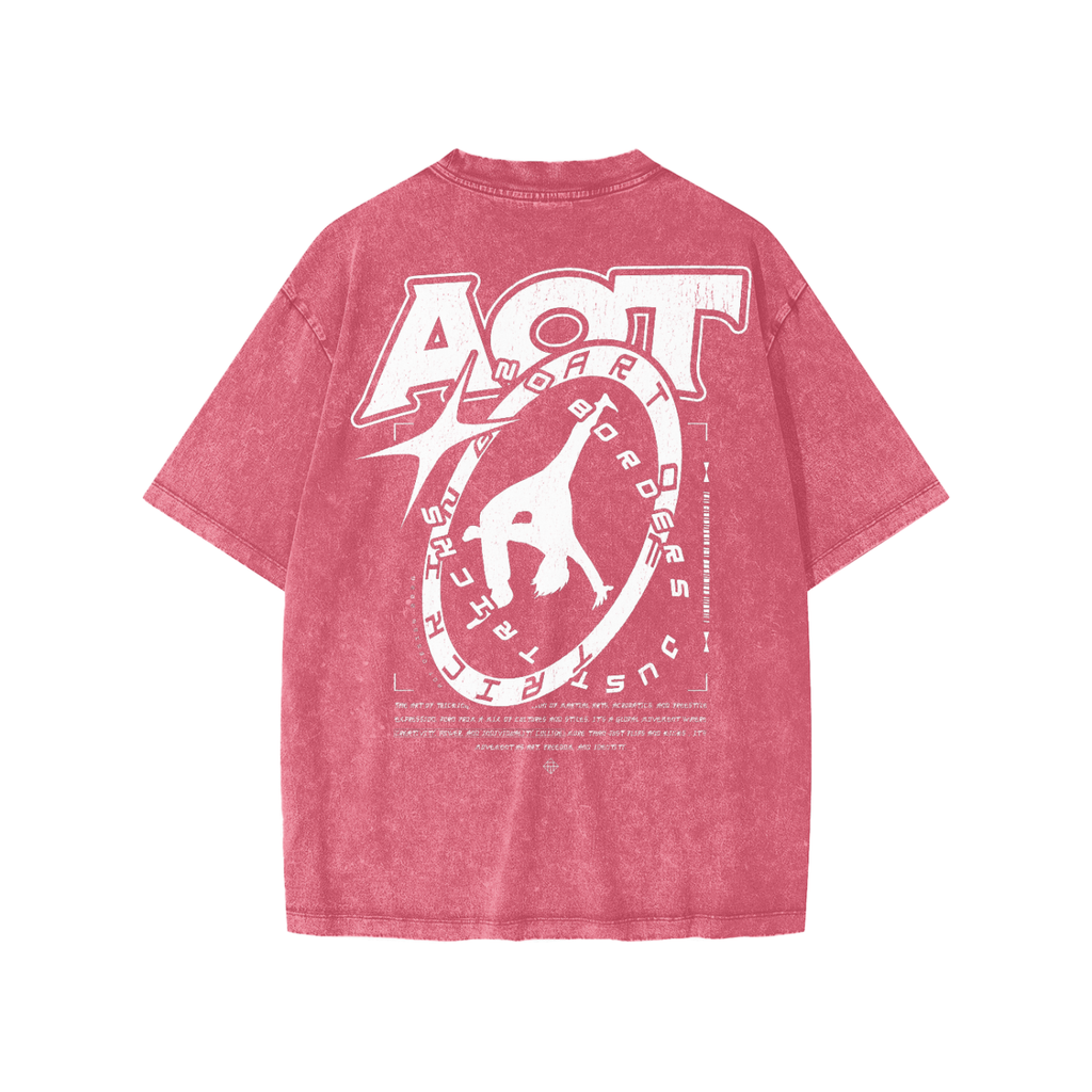 Kids No Borders Tee | Snow Wash