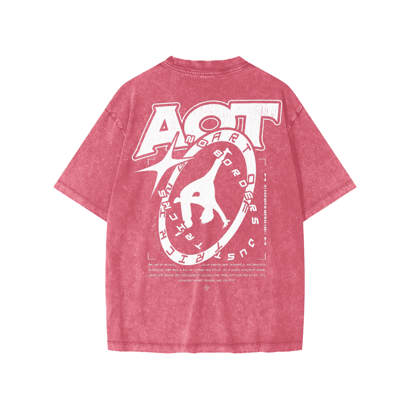 Kids No Borders Tee | Snow Wash
