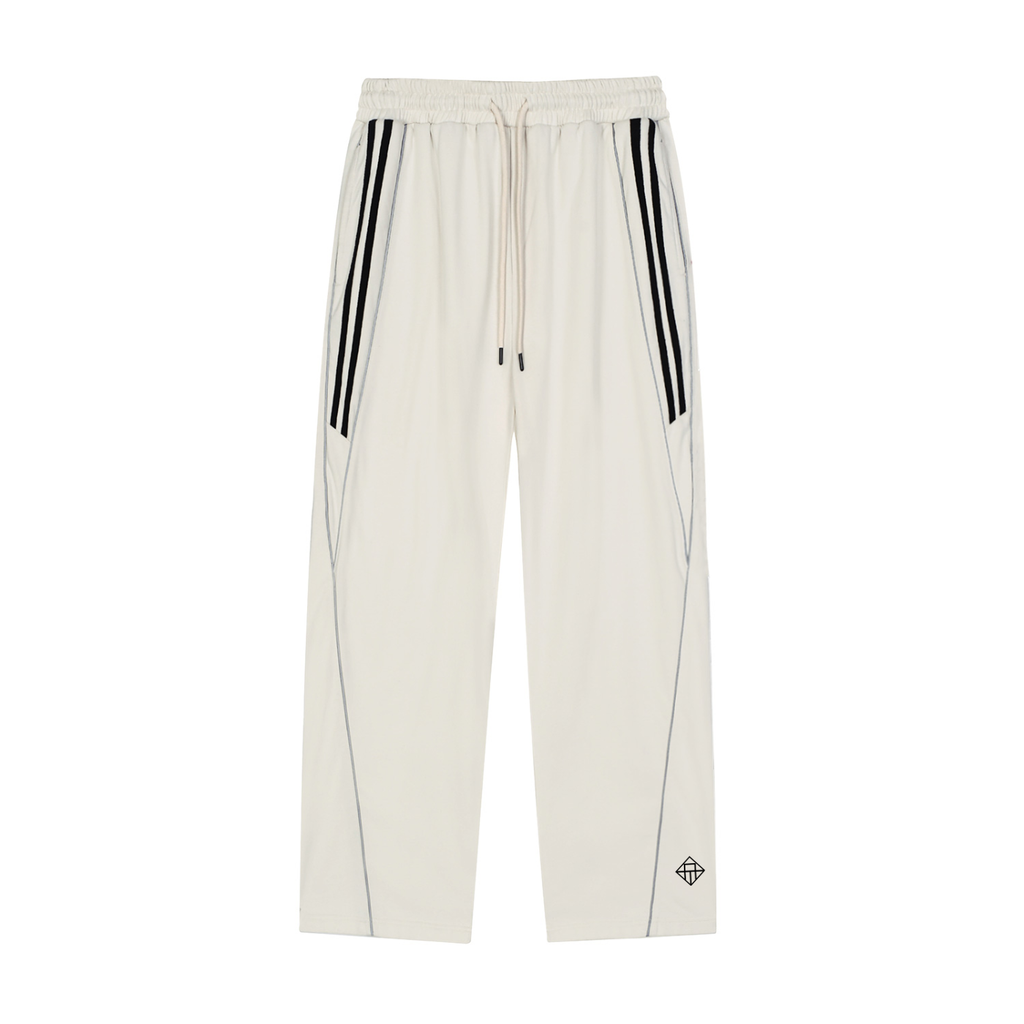 Clean Reflection Straight-Leg Sweats