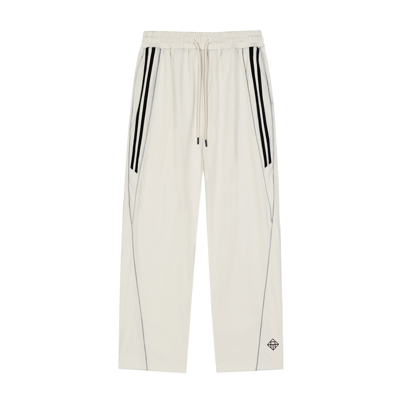 Clean Reflection Straight-Leg Sweats