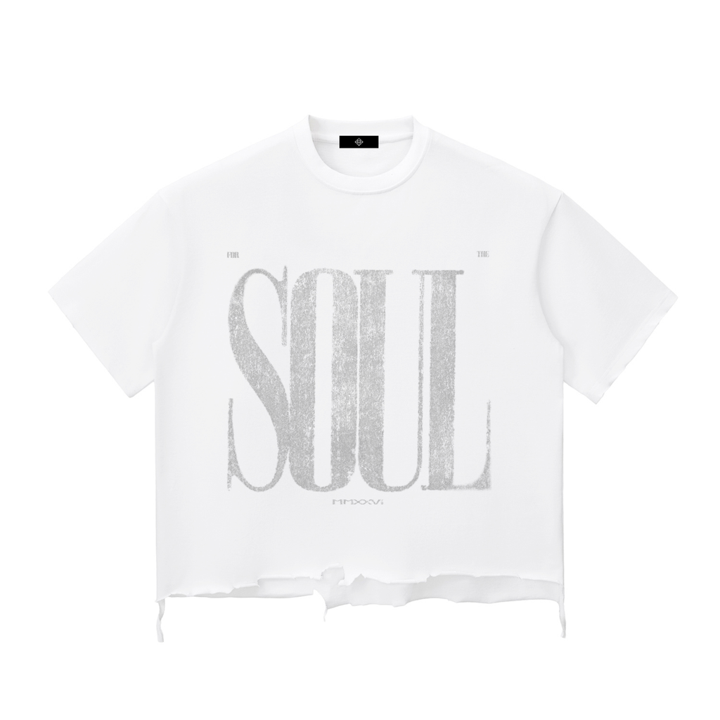 For The Soul Boxy Tee | Snow Wash