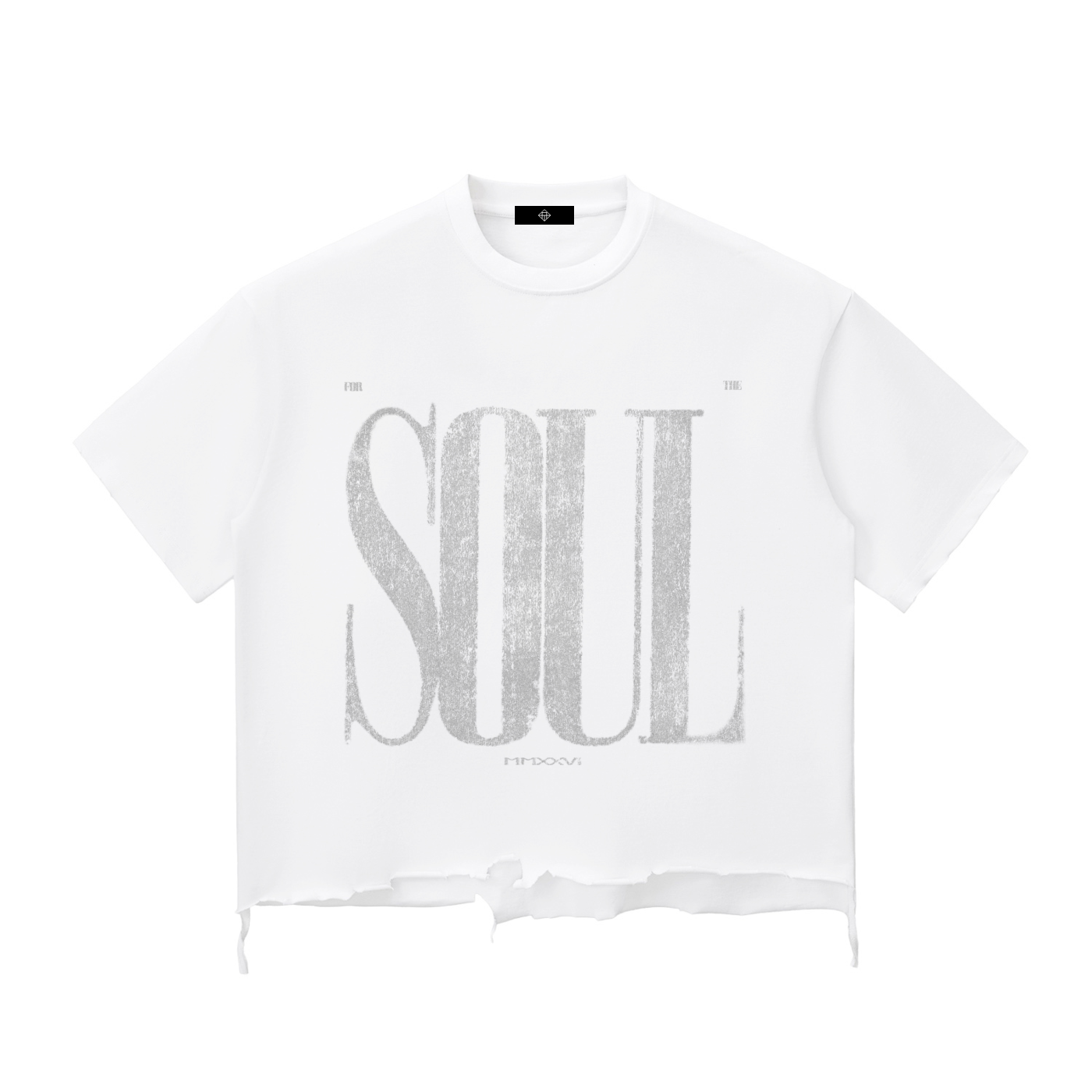 For The Soul Boxy Tee | Snow Wash