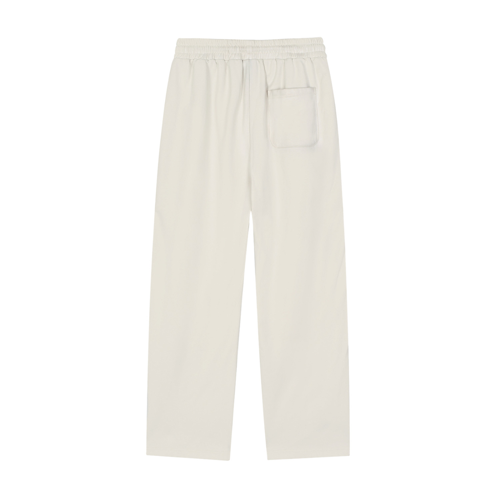 Clean Reflection Straight-Leg Sweats
