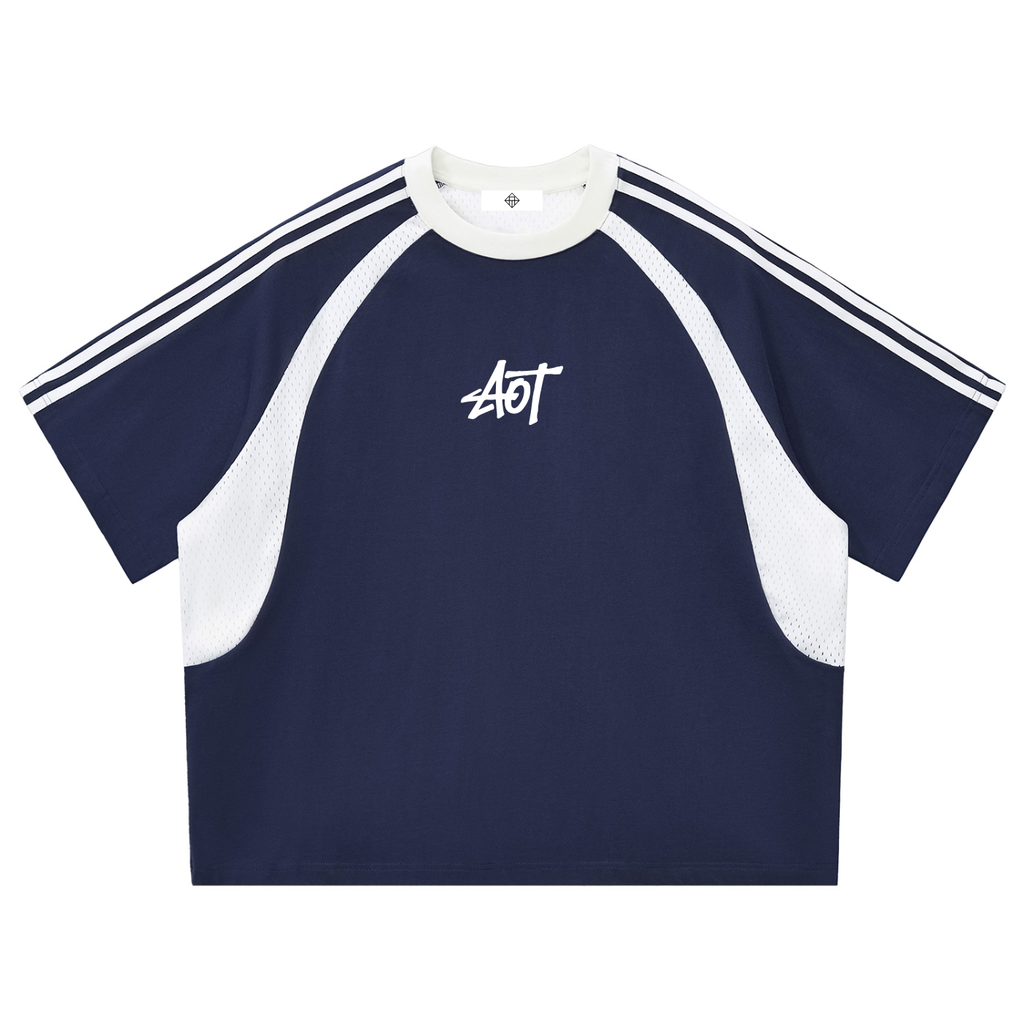 Signature Mesh Panel Tee