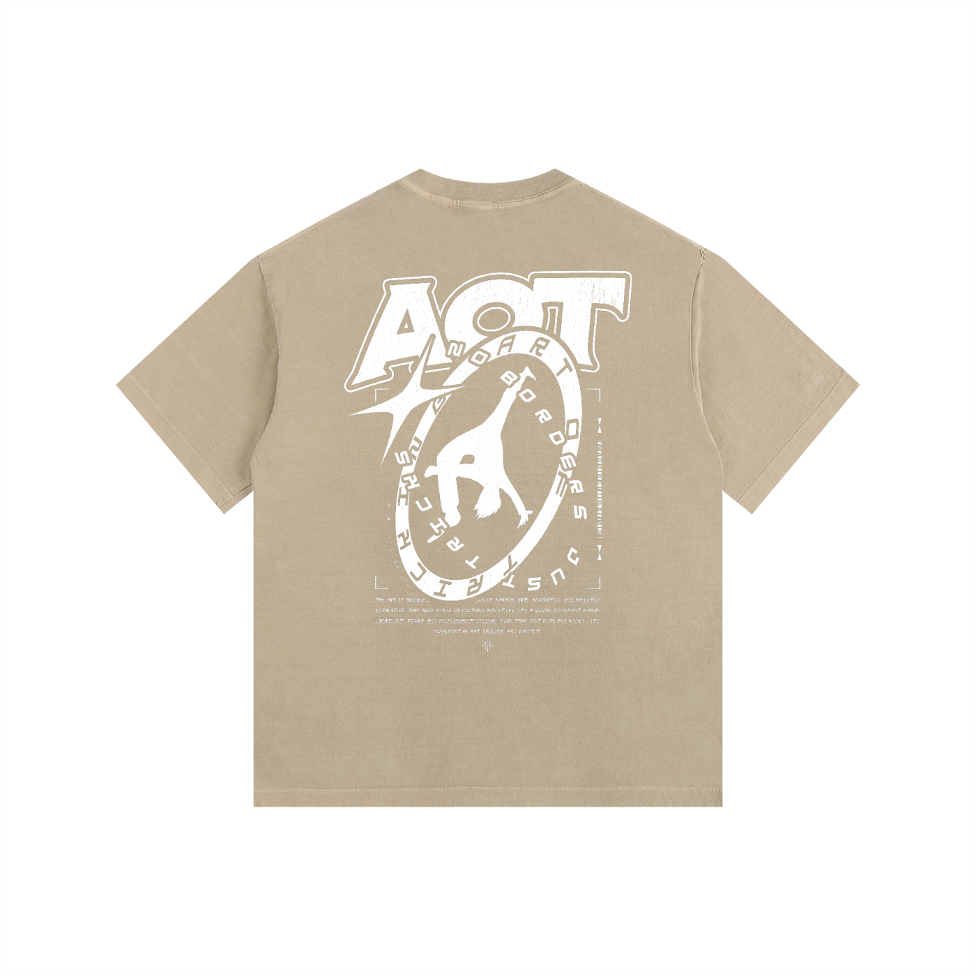 No Borders Tee | Vintage Wash