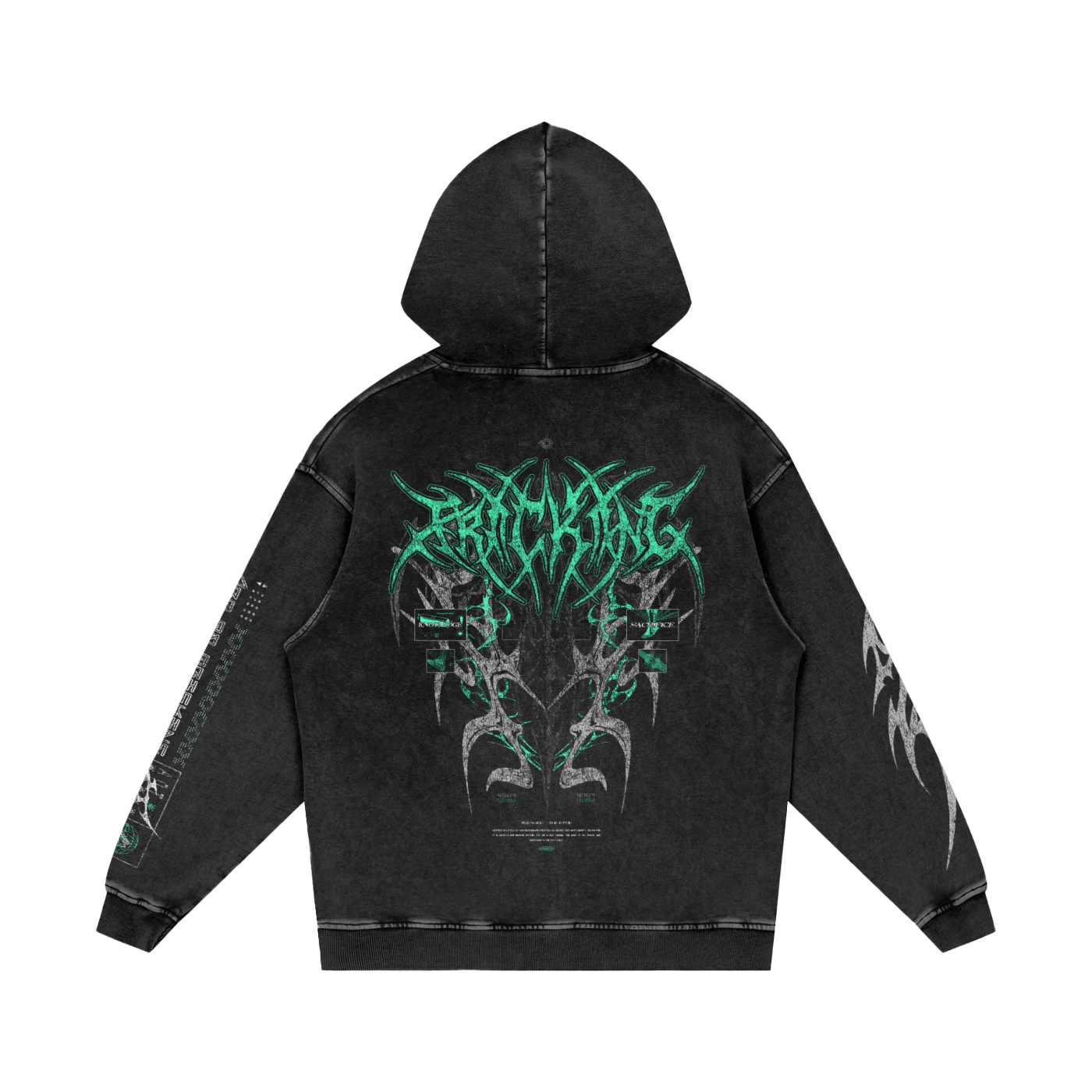 Cycle of Destruction Hoodie | Snow Wash
