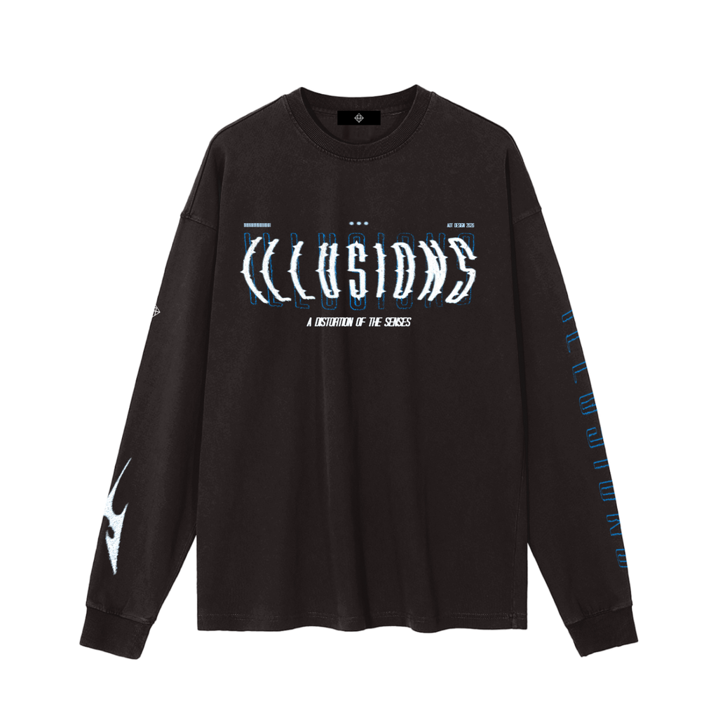 Illusions Long Sleeve Tee | Vintage Wash