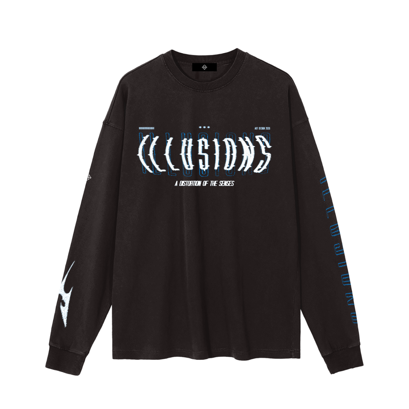 Illusions Long Sleeve Tee | Vintage Wash