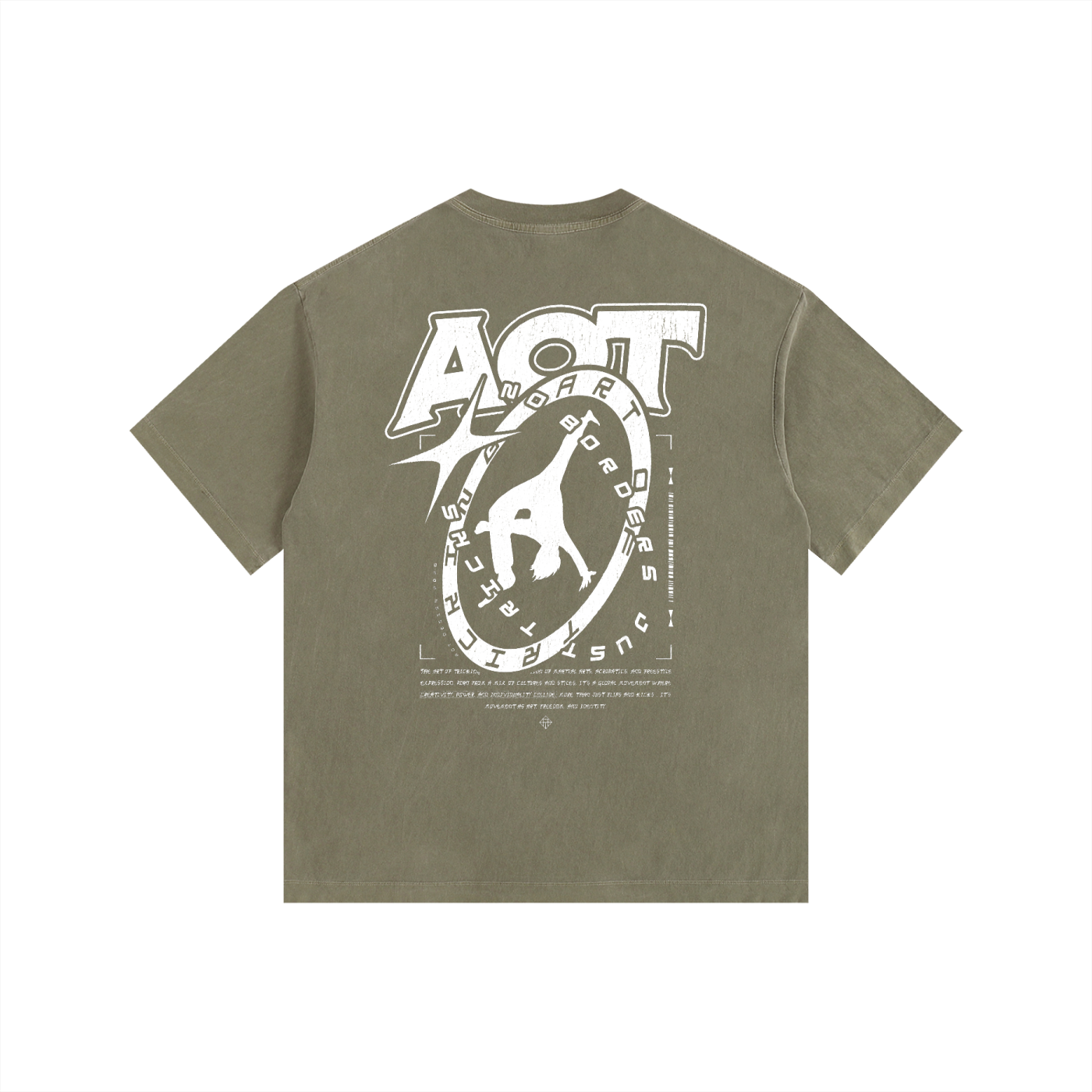 No Borders Tee | Vintage Wash