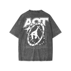 Kids No Borders Tee | Snow Wash