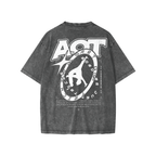Kids No Borders Tee | Snow Wash