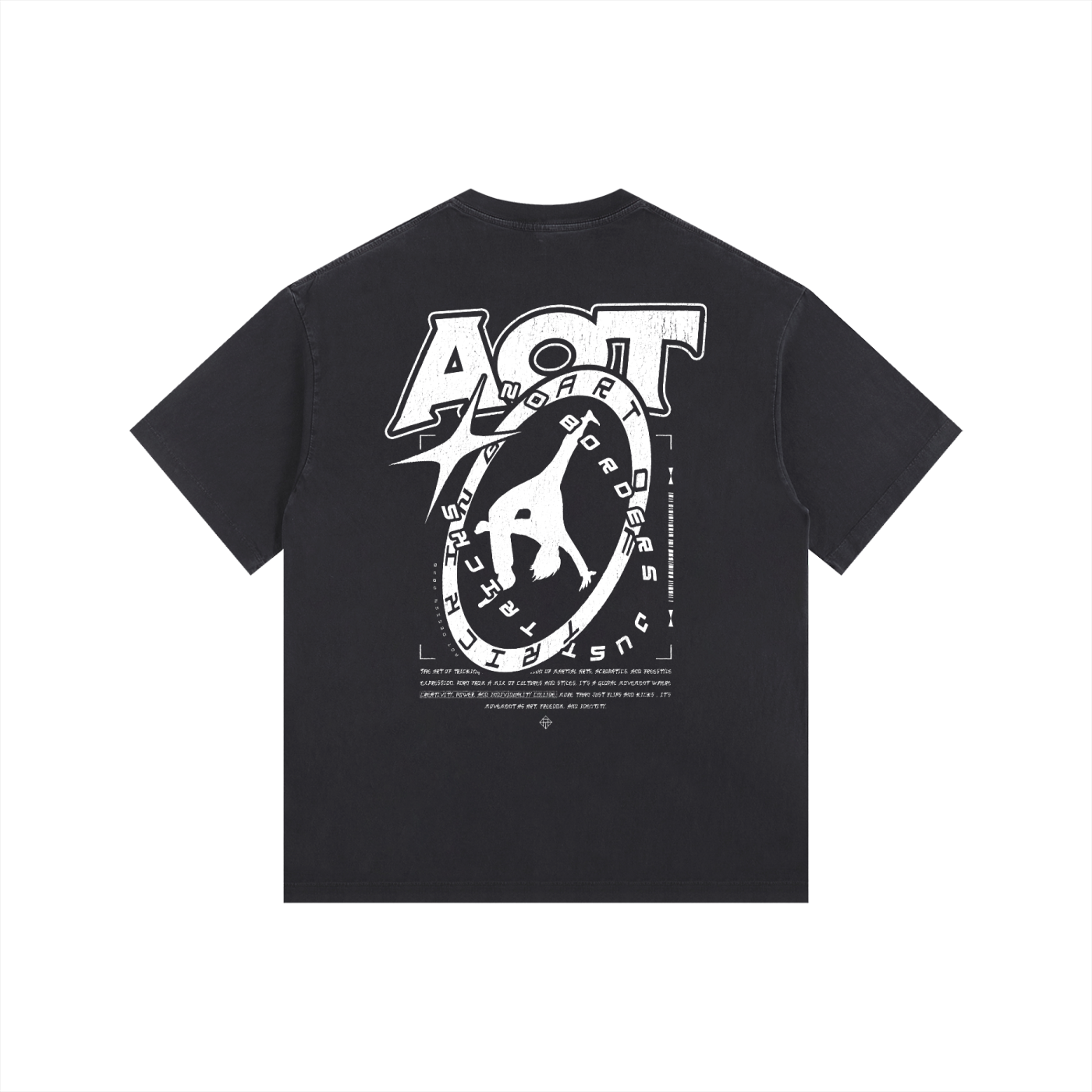 No Borders Tee | Vintage Wash