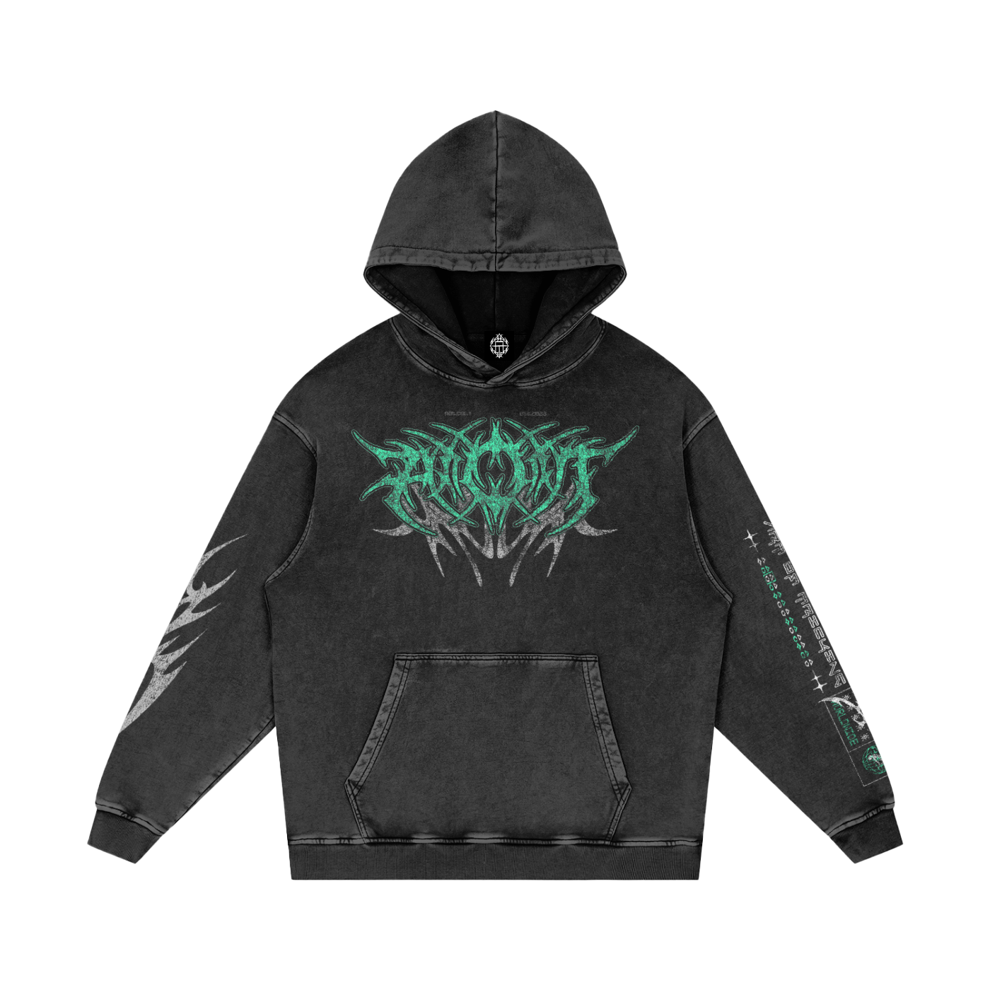 Cycle of Destruction Hoodie | Snow Wash