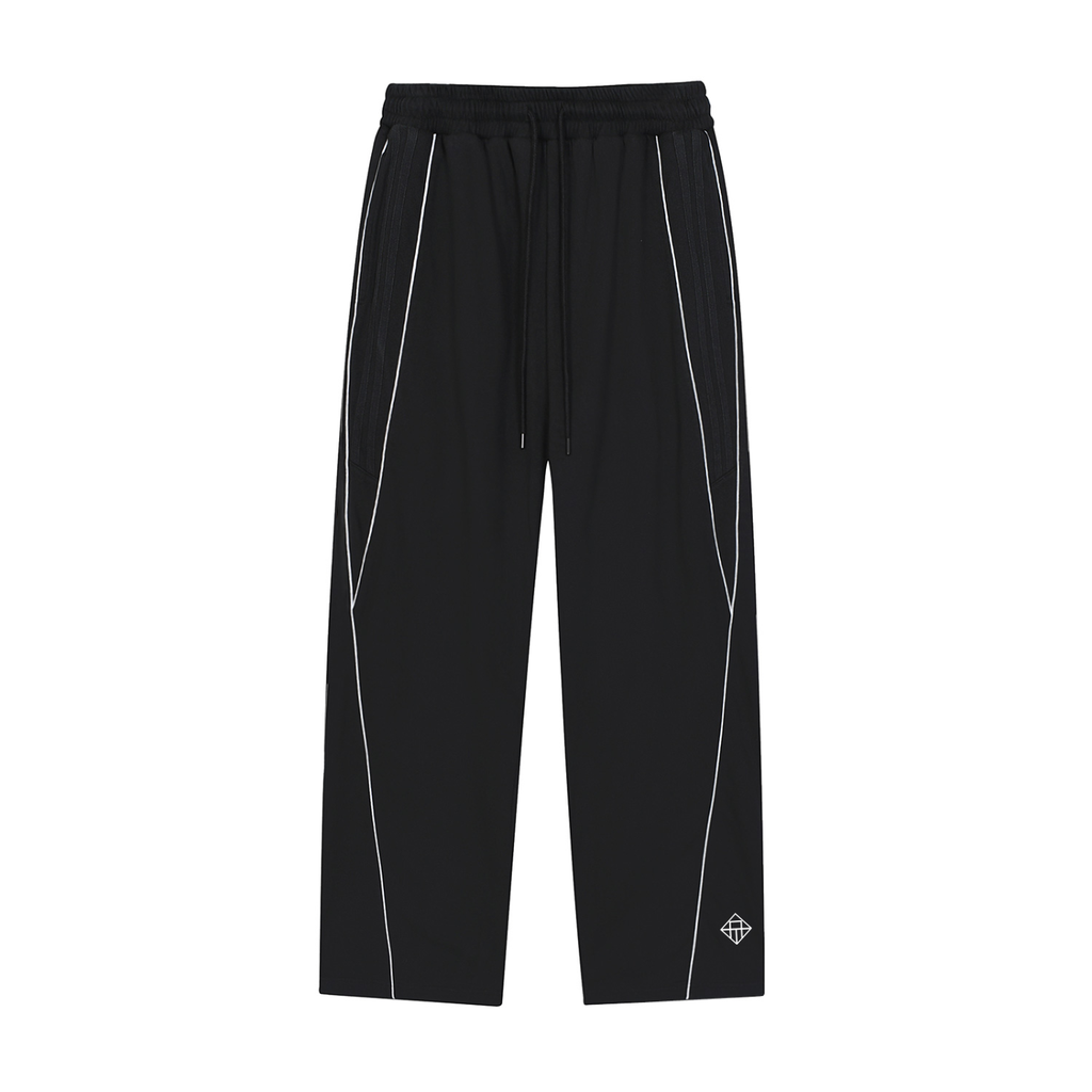 Clean Reflection Straight-Leg Sweats
