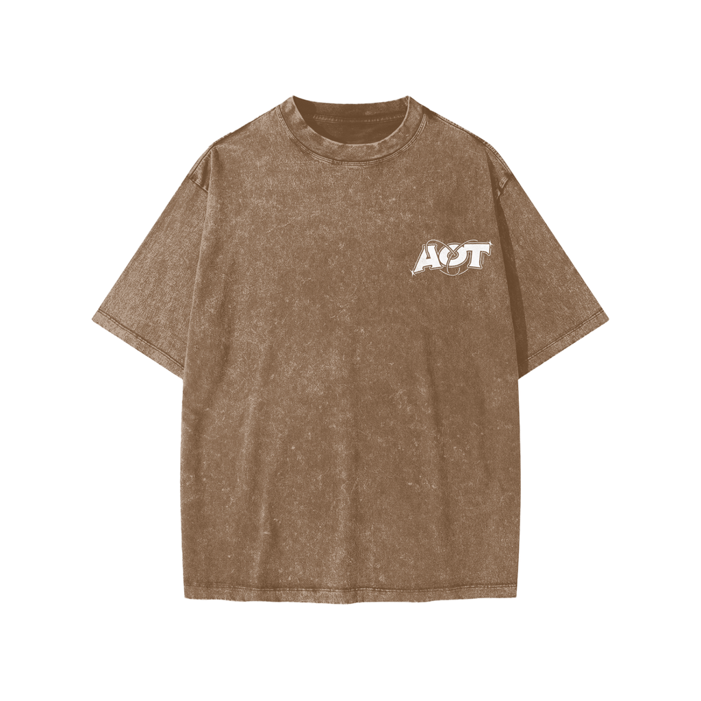 Kids No Borders Tee | Snow Wash
