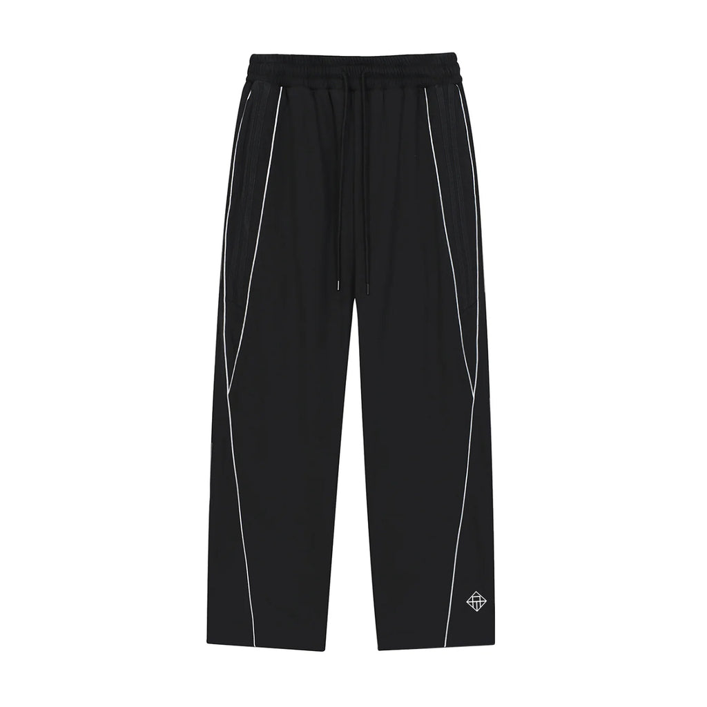Clean Reflection Straight-Leg Sweats