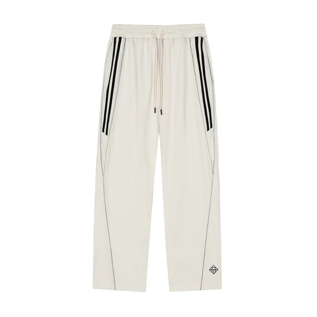Clean Reflection Straight-Leg Sweats