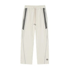 Clean Reflection Straight-Leg Sweats
